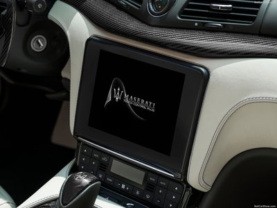 Maserati GranCabrio 2018 metal framed poster