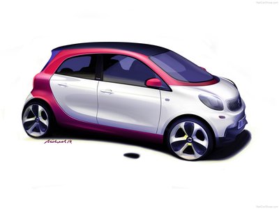 Smart forfour 2015 Poster 1313198