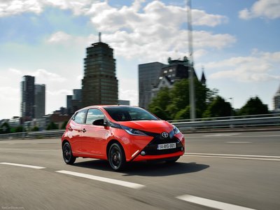 Toyota Aygo 2015 canvas poster