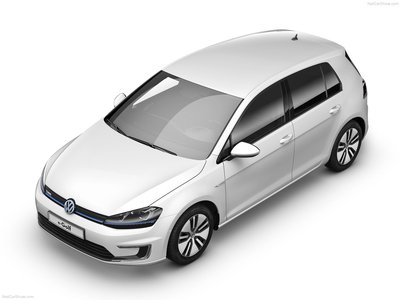 Volkswagen e-Golf 2015 metal framed poster