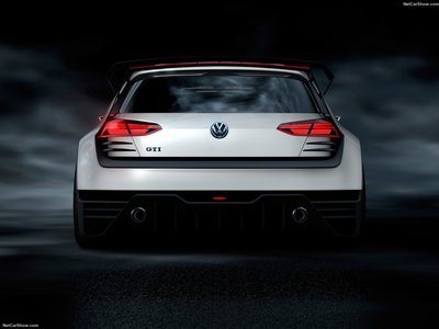 Volkswagen GTI Supersport Vision Gran Turismo Concept 2015 metal framed poster