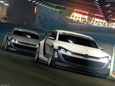 Volkswagen GTI Supersport Vision Gran Turismo Concept 2015 canvas poster
