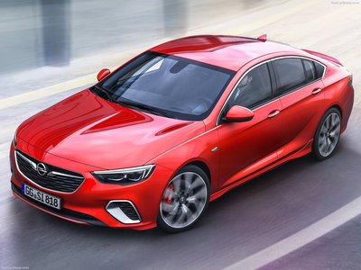 Opel Insignia GSi 2018 Poster with Hanger