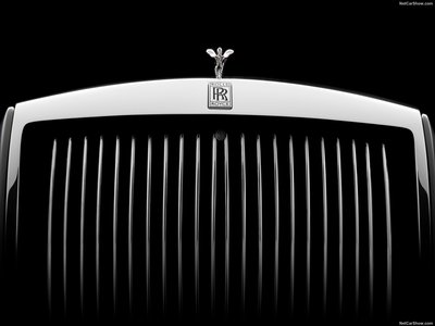 Rolls-Royce Phantom 2018 metal framed poster