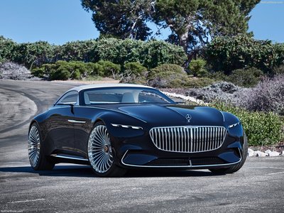 Mercedes-Benz Vision Maybach 6 Cabriolet Concept 2017 Poster with Hanger