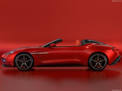 Aston Martin Vanquish Zagato Speedster 2017 poster