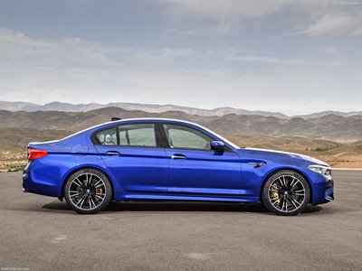BMW M5 2018 Poster with Hanger
