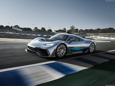 Mercedes-Benz AMG Project ONE Concept 2017 canvas poster