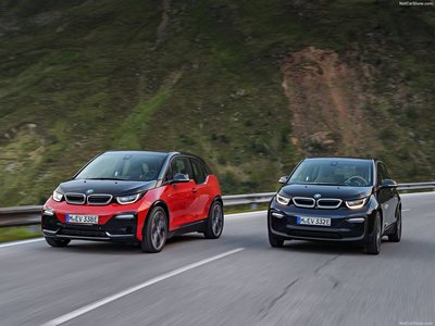 BMW i3 2018 canvas poster