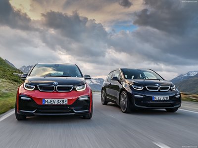 BMW i3 2018 canvas poster