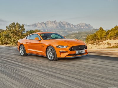 Ford Mustang GT [EU] 2018 Poster with Hanger