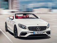 Mercedes-Benz S63 AMG Cabriolet 2018 Longsleeve T-shirt #1320637
