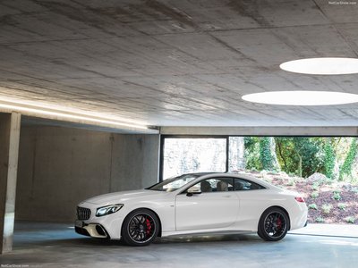 Mercedes-Benz S63 AMG Coupe 2018 Poster with Hanger