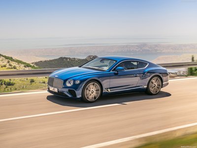 Bentley Continental GT 2018 Poster with Hanger