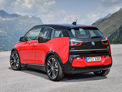 BMW i3s 2018 canvas poster