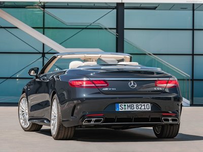 Mercedes-Benz S65 AMG Cabriolet 2018 Poster with Hanger
