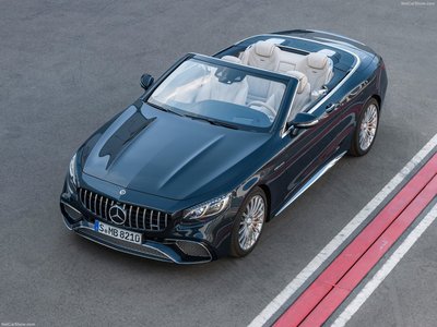 Mercedes-Benz S65 AMG Cabriolet 2018 Poster with Hanger