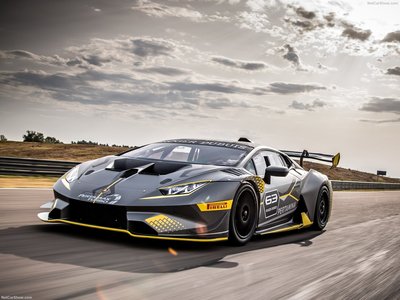 Lamborghini Huracan Super Trofeo Evo Racecar 2018 poster