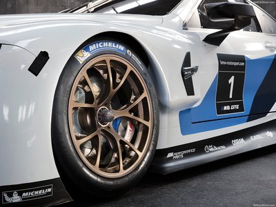 BMW M8 GTE Racecar 2018 canvas poster