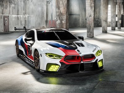 BMW M8 GTE Racecar 2018 tote bag