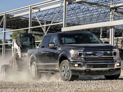 Ford F-150 2018 canvas poster