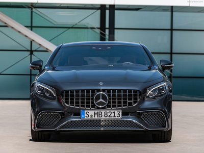 Mercedes-Benz S65 AMG Coupe 2018 canvas poster