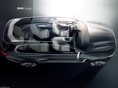 BMW X7 iPerformance Concept 2017 canvas poster