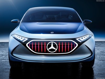 Mercedes-Benz EQA Concept 2017 metal framed poster