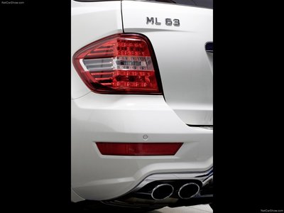 Mercedes-Benz ML 63 AMG 2011 Poster with Hanger