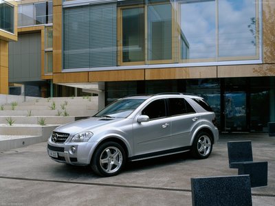 Mercedes-Benz ML 63 AMG 2006 Poster with Hanger