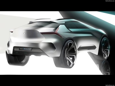 Mitsubishi e-Evolution Concept 2017 Poster with Hanger
