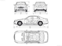 Mercedes-Benz S-Class 2010 Longsleeve T-shirt #1327340