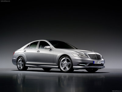 Mercedes-Benz S-Class AMG Sports Package 2010 Poster with Hanger
