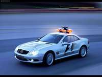 Mercedes-Benz SL55 AMG F1 Safety Car 2003 Mouse Pad 1327846