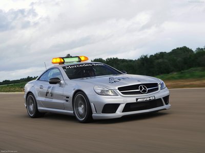 Mercedes-Benz SL63 AMG F1 Safety Car 2009 Poster with Hanger