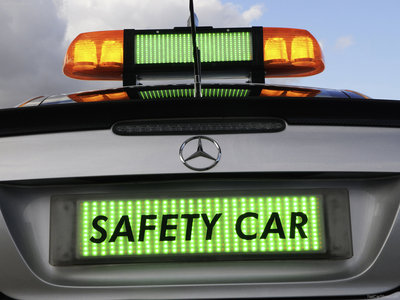 Mercedes-Benz SL63 AMG F1 Safety Car 2009 stickers 1327853