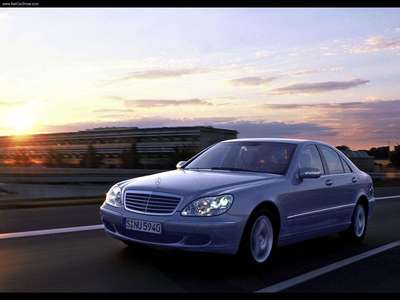 Mercedes-Benz S500 4MATIC 2003 Poster with Hanger