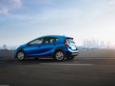 Toyota Prius c 2018 Poster with Hanger