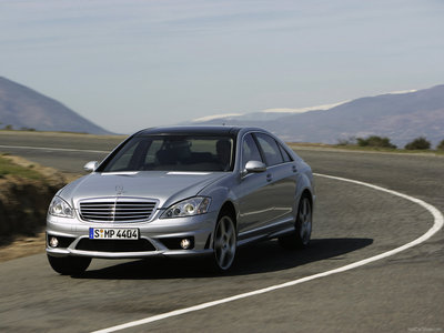 Mercedes-Benz S65 AMG 2007 Poster with Hanger