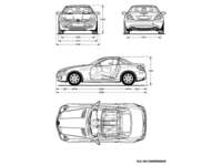 Mercedes-Benz SLK200 Kompressor 2005 Mouse Pad 1328917
