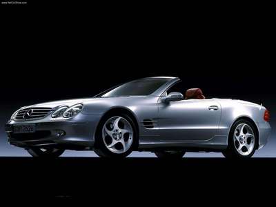 Mercedes-Benz SL350 Mille Miglia Edition 2003 Poster with Hanger