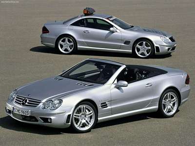 Mercedes-Benz SL55 AMG with Performance Package 2003 phone case