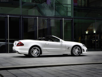 Mercedes-Benz SL 63 AMG Edition IWC 2009 Poster with Hanger