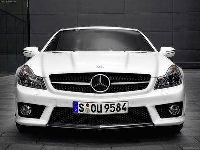 Mercedes-Benz SL 63 AMG Edition IWC 2009 Poster with Hanger