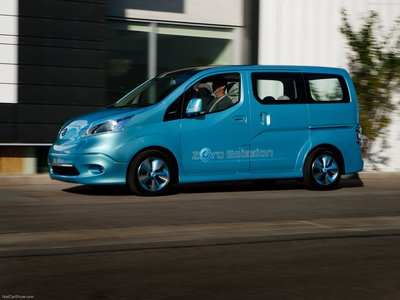 Nissan e-NV200 Concept 2012 Poster with Hanger