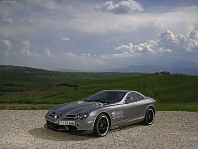 Mercedes-Benz SLR 722 Edition 2007 Poster with Hanger