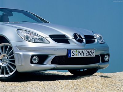Mercedes-Benz SLK55 AMG 2005 stickers 1333079