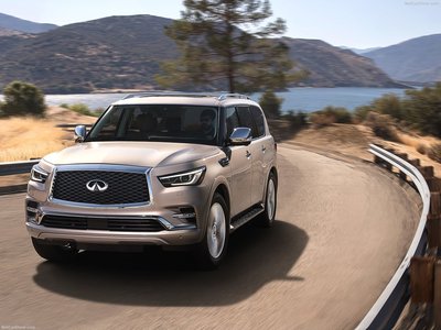 Infiniti QX80 2018 Poster with Hanger