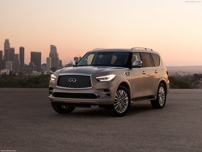 Infiniti QX80 2018 Poster with Hanger