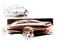 Mercedes-Benz Vision CLS Concept 2003 Mouse Pad 1333829